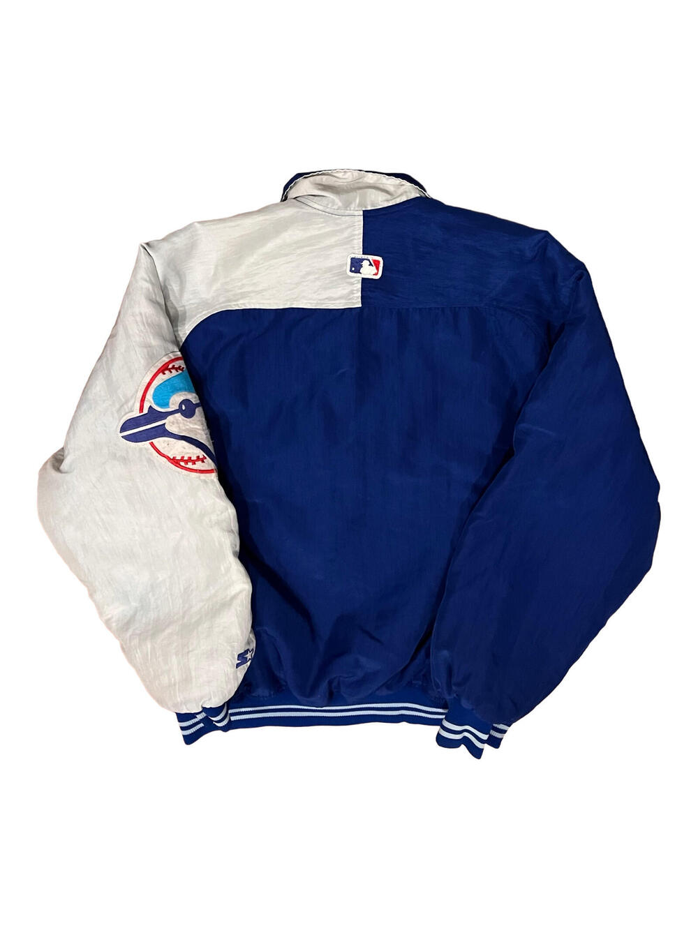 Vintage Starter 80s Toronto Blue Jays MLB Jacket Mens Large - Picture 2 of 6